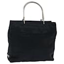 PRADA Hand Bag Nylon Black Auth 72020 - Prada