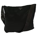 PRADA Shoulder Bag Nylon Khaki Auth 71868 - Prada