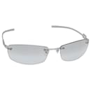 Óculos de sol GUCCI Prata Auth ar11760 - Gucci