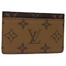 LOUIS VUITTON Monogramma Reverse Porte Cartes Portacarte semplice M69161 auth 71724 - Louis Vuitton