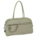 PRADA Shoulder Bag Nylon Beige Auth ac2972 - Prada