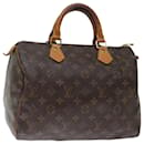 Louis Vuitton Monogram Speedy 30 Hand Bag M41526 LV Auth 71649