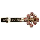 Louis Vuitton diamantes de imitación 1001 Pasador Nuits Oro