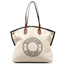 Cabas Burberry Canvas Society beige