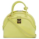 Cartable jaune MCM Anna Handle Bag