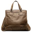 Bolso satchel de cuero marrón Celine Orlov - Céline