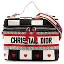 White Dior Embroidered D-Royaume d’Amour Vanity Bag