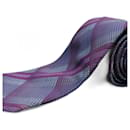 Corbata Morada con Diseño - Hermès