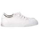 Loro Piana Riverhead Low-Top Sneakers in White Leather