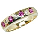 K14YG Gelbgold Rubin 0,40 ct Diamant 0,05 ct Ring in gutem Zustand - & Other Stories