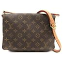 Louis Vuitton Musette Tango Long Shoulder Bag Canvas Shoulder Bag M51388 in good condition