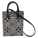 Louis Vuitton Petit Sac Plat Canvas Handbag M80484 in excellent condition