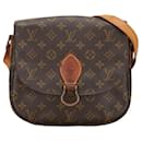 Louis Vuitton Saint Cloud GM Canvas Shoulder Bag M51242 in fair condition