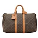 Louis Vuitton Keepall 45 Canvas Travel Bag M41428 in fair condition