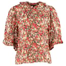 Blusa con stampa floreale Isabel Marant in viscosa multicolor