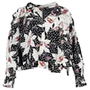 Isabel Marant Ricky Ruffled Printed Crepe De Chine Blouse In Multicolor Silk