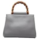 Gucci Leather Nymphaea Handbag Leather Handbag 453767 in good condition