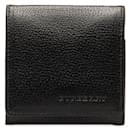 Burberry Leather Coin Purse Leather Coin Case in Good condition