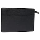 LOUIS VUITTON Epi Pochette Homme Clutch Bag Black M52522 LV Auth th4797 - Louis Vuitton