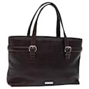 GIVENCHY Hand Bag Leather Brown Auth bs13871 - Givenchy