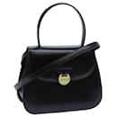 GIVENCHY Hand Bag Leather 2way Black Auth 71566 - Givenchy