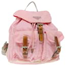 PRADA Backpack Nylon Pink Auth 71294 - Prada
