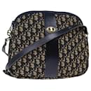 Borsa a tracolla in tela Christian Dior Trotter Navy Auth 72629