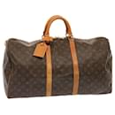 Louis Vuitton-Monogramm Keepall 55 Boston Bag M.41424 LV Auth 72487
