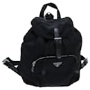 PRADA Backpack Nylon Black Auth 72489 - Prada