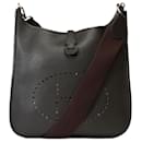 HERMES Evelyne Bag in Brown Leather - 101833 - Hermès