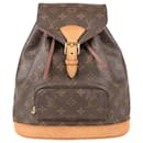 Bolso mochila Louis Vuitton Montsouris MM en marrón M51136