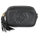 Gucci Black Pebbled Calfskin Small Soho Disco