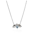 TIFFANY & CO. Paper Flowers Aquamarine Pendant in  Platinum 0.26 ctw - Tiffany & Co