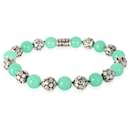 John Hardy Dot Collection Chrysoprase Bracelet in  Sterling Silver - Autre Marque