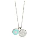 TIFFANY & CO. Return To Tiffany lined Circle Pendant in  Sterling Silver - Tiffany & Co