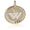 David Yurman Cable Collectible Fashion Pendant in 18k yellow gold 0.01 ctw