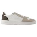 Dice Lo Sneakers - Axel Arigato - Leather - White/Dark brown