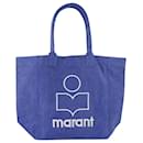 Yenky Shoulder Bag - Isabel Marant - Cotton - Blue