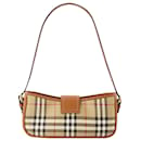 Sling Purse - Burberry - Synthetic Leather - Briar Brown