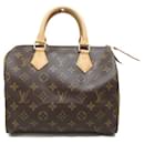 Louis Vuitton Speedy 25 Canvas Handbag M41109 in good condition