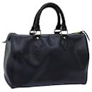 Louis Vuitton Epi Speedy 25 Hand Bag Black M43012 LV Auth 72393