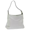 PRADA Shoulder Bag Nylon Gray Auth 72737 - Prada
