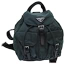 PRADA Backpack Nylon Green Auth 71857 - Prada