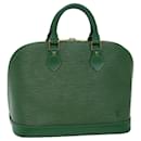 LOUIS VUITTON Epi Alma Hand Bag Borneo Green M52144 LV Auth 70111 - Louis Vuitton