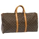 Louis Vuitton-Monogramm Keepall 55 Boston Bag M.41424 LV Auth 71471