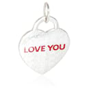 TIFFANY & CO. Herzanhänger „Love You“ aus Sterlingsilber - Tiffany & Co
