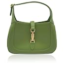 Wandelbare Hobo-Tasche „Mini Jackie 1961“ aus grünem Leder - Gucci