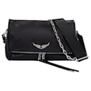 Rocky Crossbody Bag in Black Grained Leather - Zadig & Voltaire