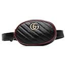 Gucci GG Marmont Belt Bag  Leather Belt Bag 476434 in good condition