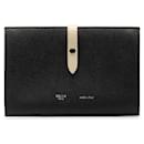 Celine Leather Large Strap Wallet  Leather Short Wallet 104813 in good condition - Céline